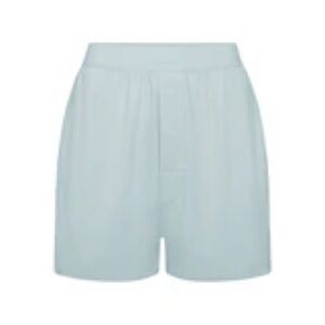 SKIMS Boyfriend Loose Boxer Short, XL, Frost